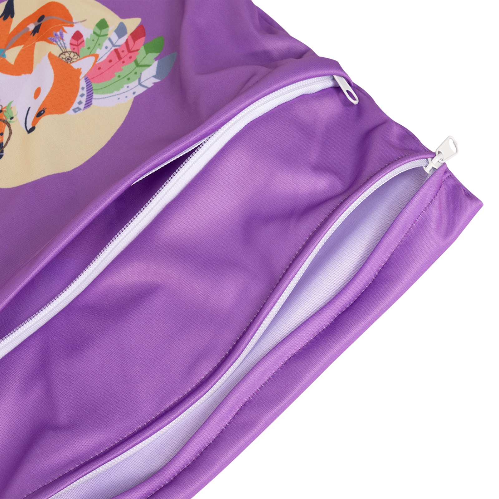 ALVABABY Diaper Wet/Dry Bag - Waterproof Reusable Bag for Cloth Diapers, Swimsuits, Travel, and Gym (L-YDP165A)