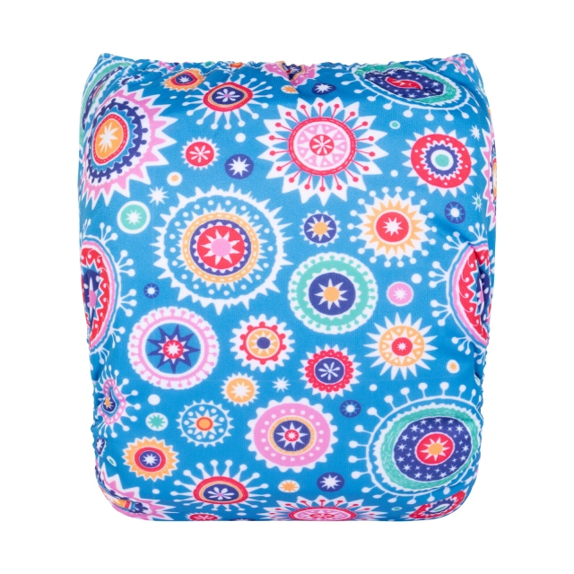 ALVABABY One Size Print Pocket Cloth Diaper-(H430A)