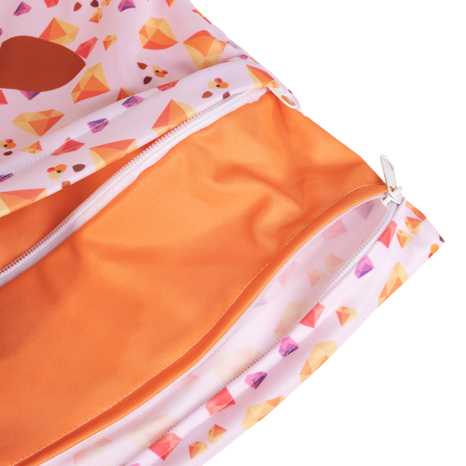 ALVABABY Diaper Wet/Dry Bag - Waterproof Reusable Bag for Cloth Diapers, Swimsuits, Travel, and Gym (L-YDP172A)