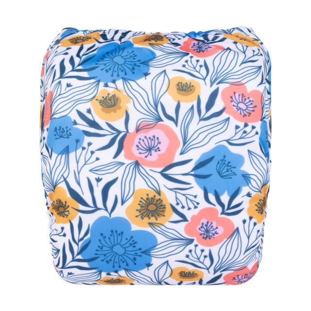 ALVABABY One Size Print Pocket Cloth Diaper-(H432A)