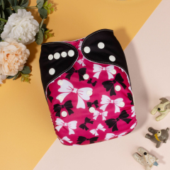 ALVABABY One Size Positioning Printed Cloth Diaper-(YDP186A)
