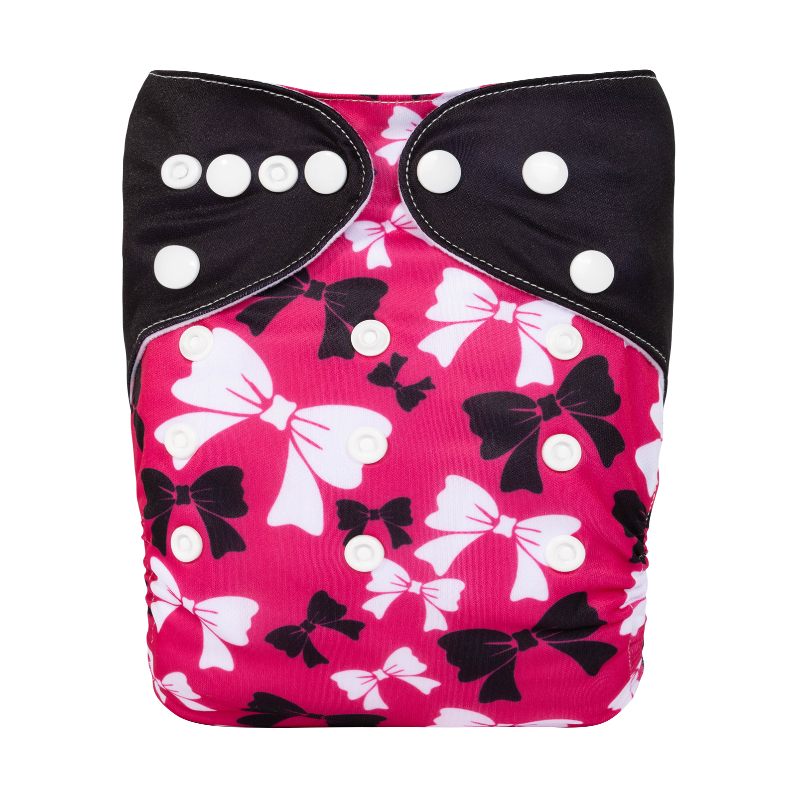 ALVABABY Positioning Cloth Diaper - One Size Adjustable Washable & Reusable Diaper for Babies and Toddlers (YDP186A)