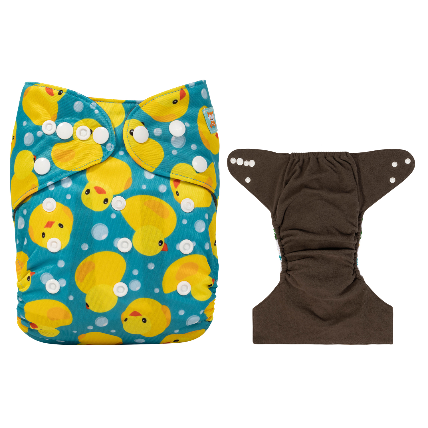 (All patterns) ALVABABY Bamboo Charcoal Cloth Diaper 1.0 with one 4-layer Charcoal Insert