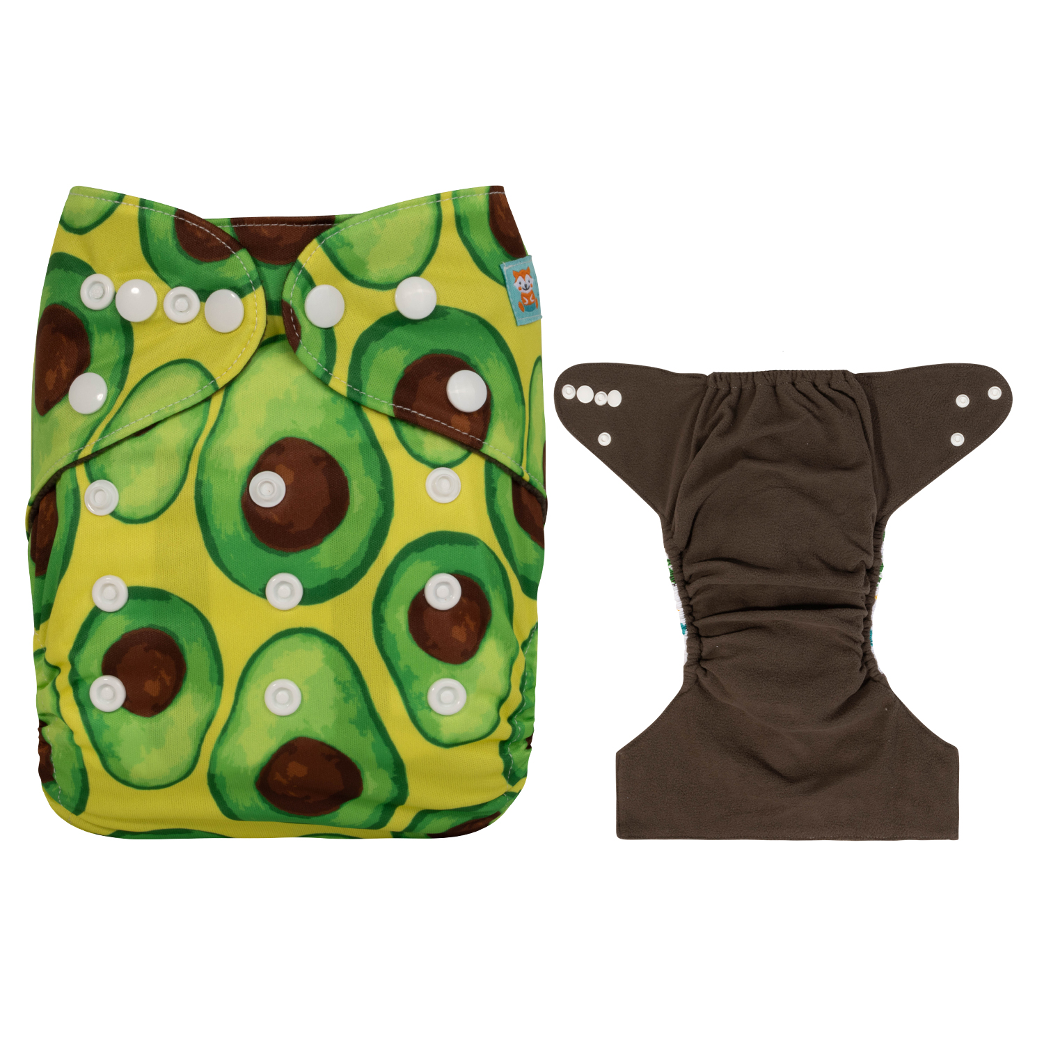 (All patterns) ALVABABY Bamboo Charcoal Cloth Diaper 1.0 with one 4-layer Charcoal Insert