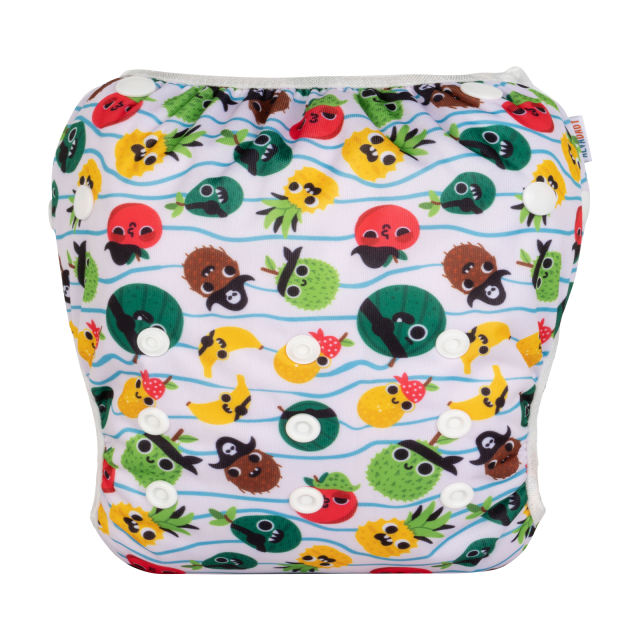 ALVABABY Big Size Printed Swim Diaper- (ZSW-BS08A)