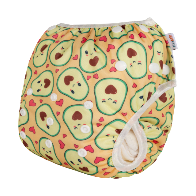 ALVABABY Big Size Printed Swim Diaper- (ZSW-BS09A)