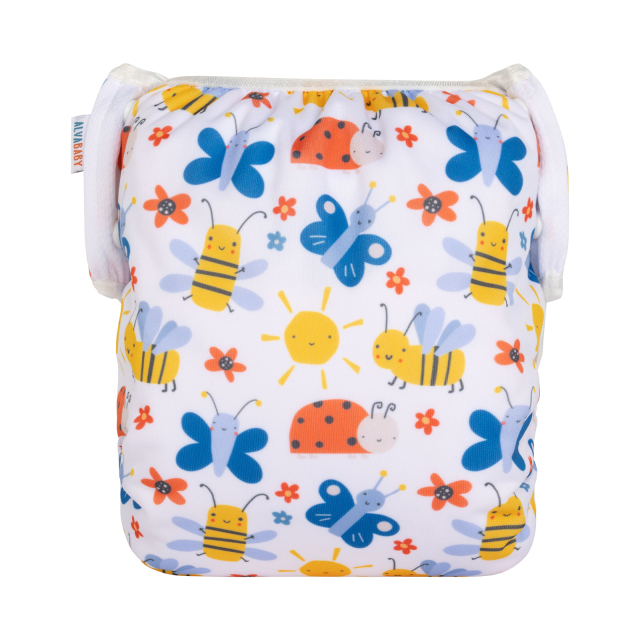 ALVABABY Big Size Positioning Printed Swim Diaper- Coconut tree(ZSWD-BS11A)