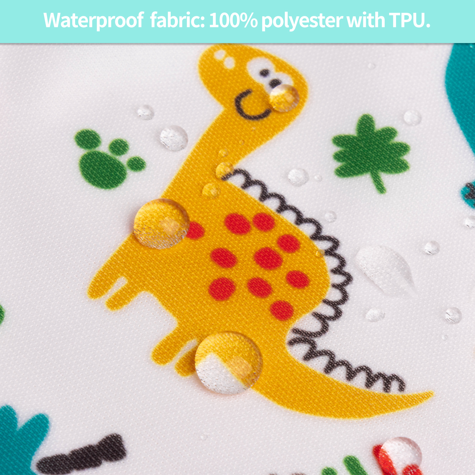 ALVABABY 2.0 Waterproof Long Sleeve Bibs, Baby Smock, Toddler Sleeved Bibs, Long Sleeve Bibs for Babies (2WDS03)