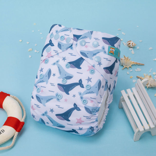 ALVABABY AWJ Diaper with Tummy Panel -(WJT-YDP181A)