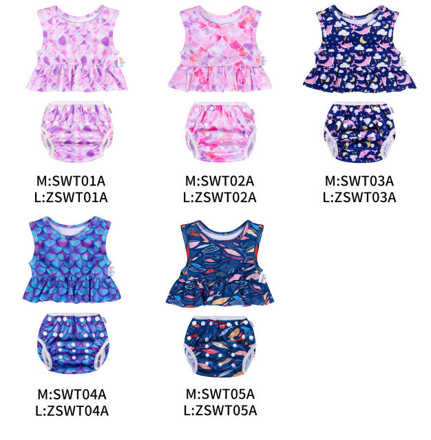 (Multi-packs) 20 Sets ALVABABY Swim Set