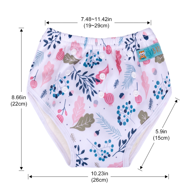 ALVABABY Printed Toddler Training Pant Training Underwear for Potty Training (XH050)
