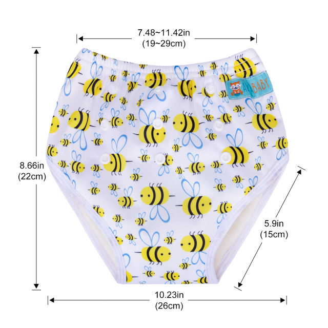 ALVABABY Printed Toddler Training Pant Training Underwear for Potty Training (XH117)