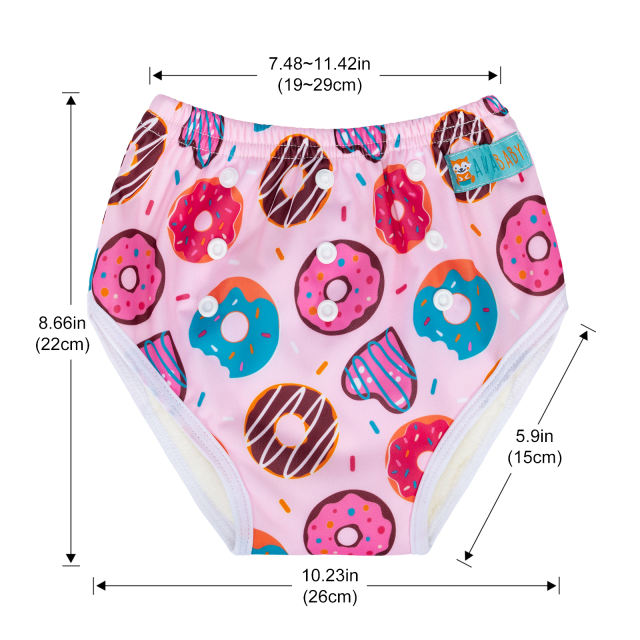 ALVABABY Printed Toddler Training Pant Training Underwear for Potty Training (XH414)