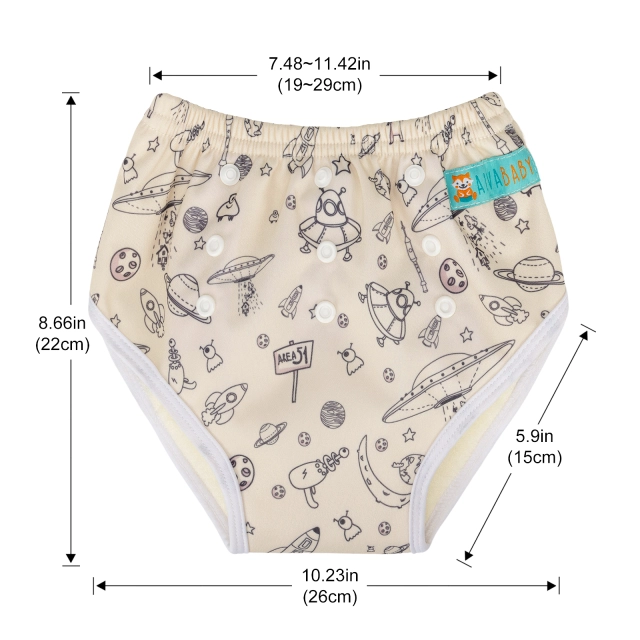 ALVABABY Printed Toddler Training Pant Training Underwear for Potty Training (XH132)