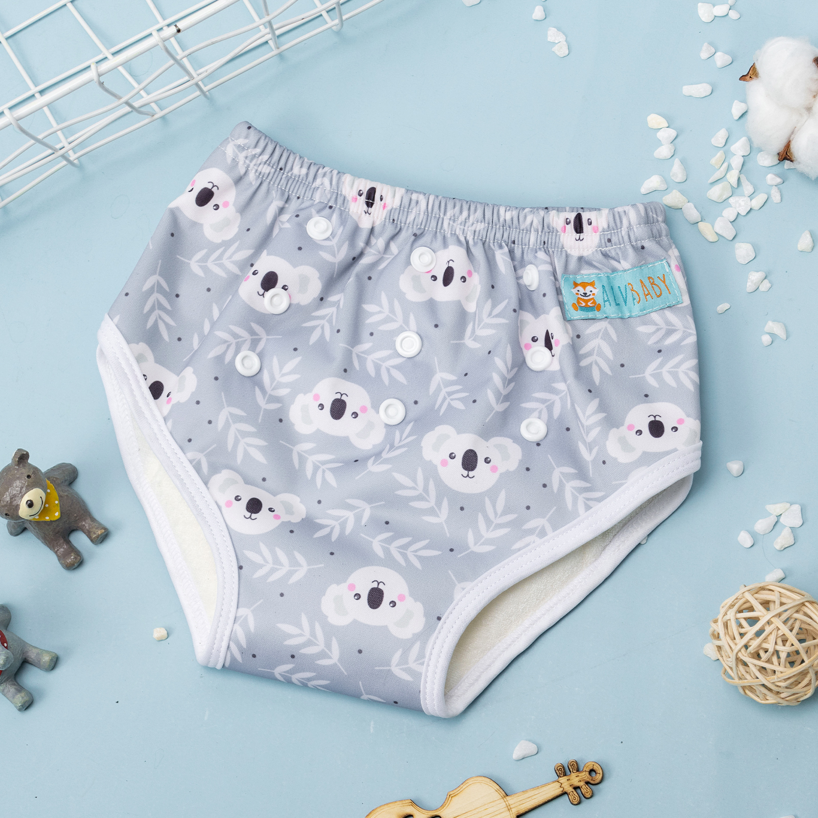 ALVABABY Printed Toddler Training Pant Training Underwear for Potty Training (XYX35)