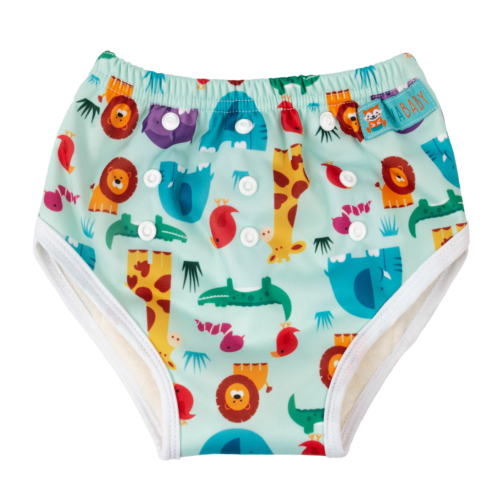 (Various Patterns) Bamboo Training Pant – Adjustable & Reusable Potty Training Underwear for Toddlers