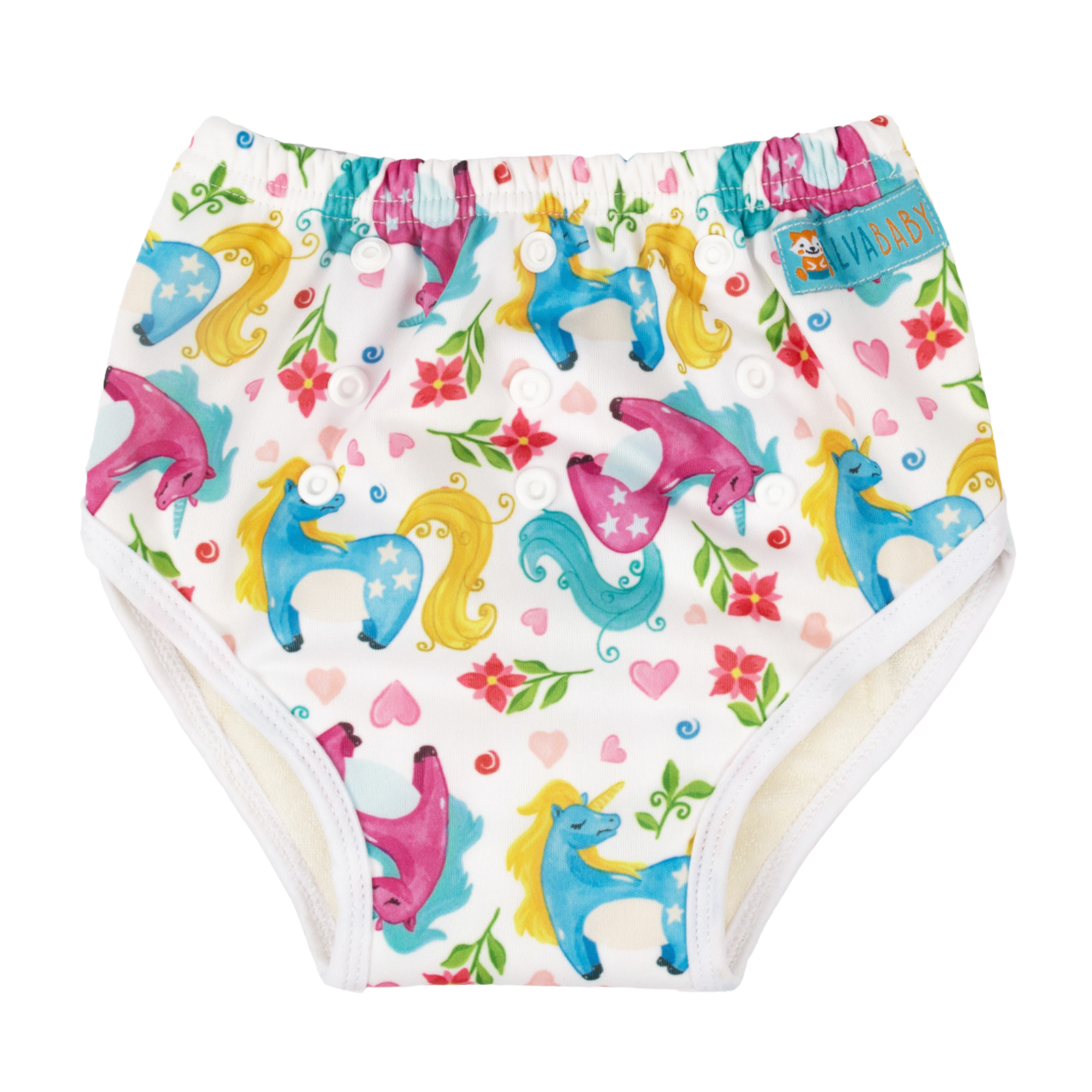 (Various Patterns) Bamboo Training Pant – Adjustable & Reusable Potty Training Underwear for Toddlers