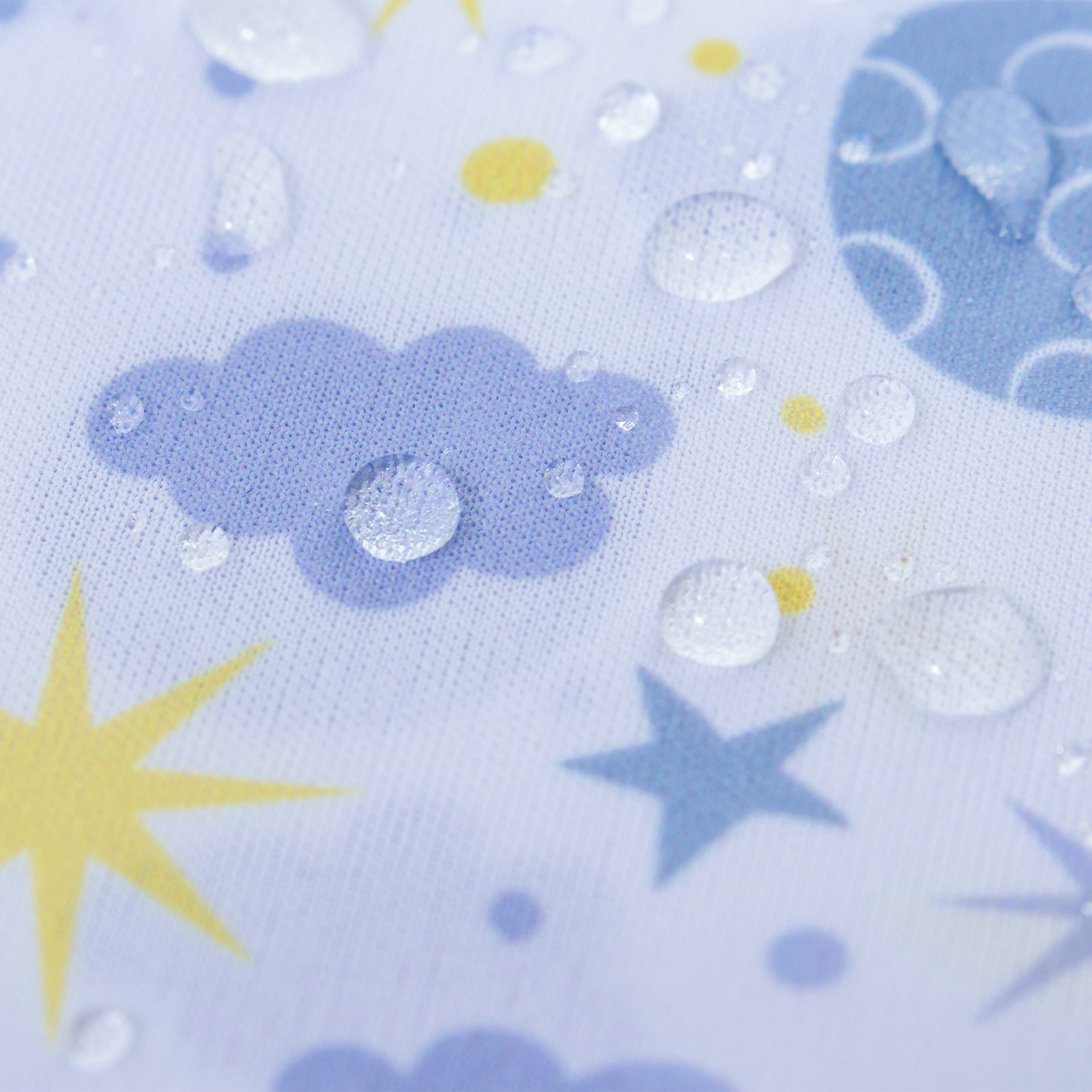 ALVABABY Large Wet Dry Bag, Waterproof Hanging Cloth Bag (Moon & Stars, HL-H190)
