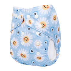 ALVABABY One Size Print Pocket Cloth Diaper-(H433A)