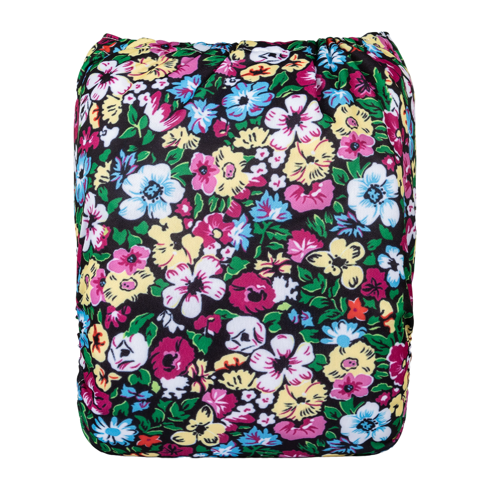 ALVABABY Print Cloth Diaper - One Size Adjustable Washable & Reusable Diaper for Babies and Toddlers (Flowers, H437A)