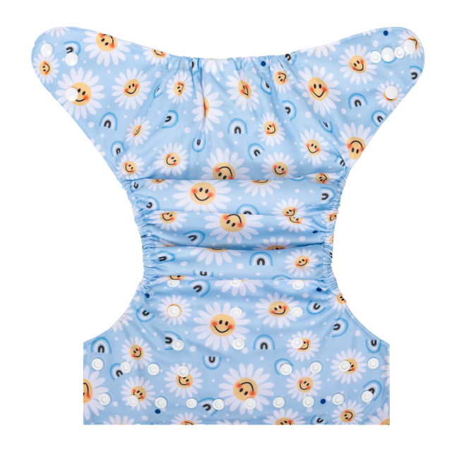 ALVABABY One Size Print Pocket Cloth Diaper-(H433A)