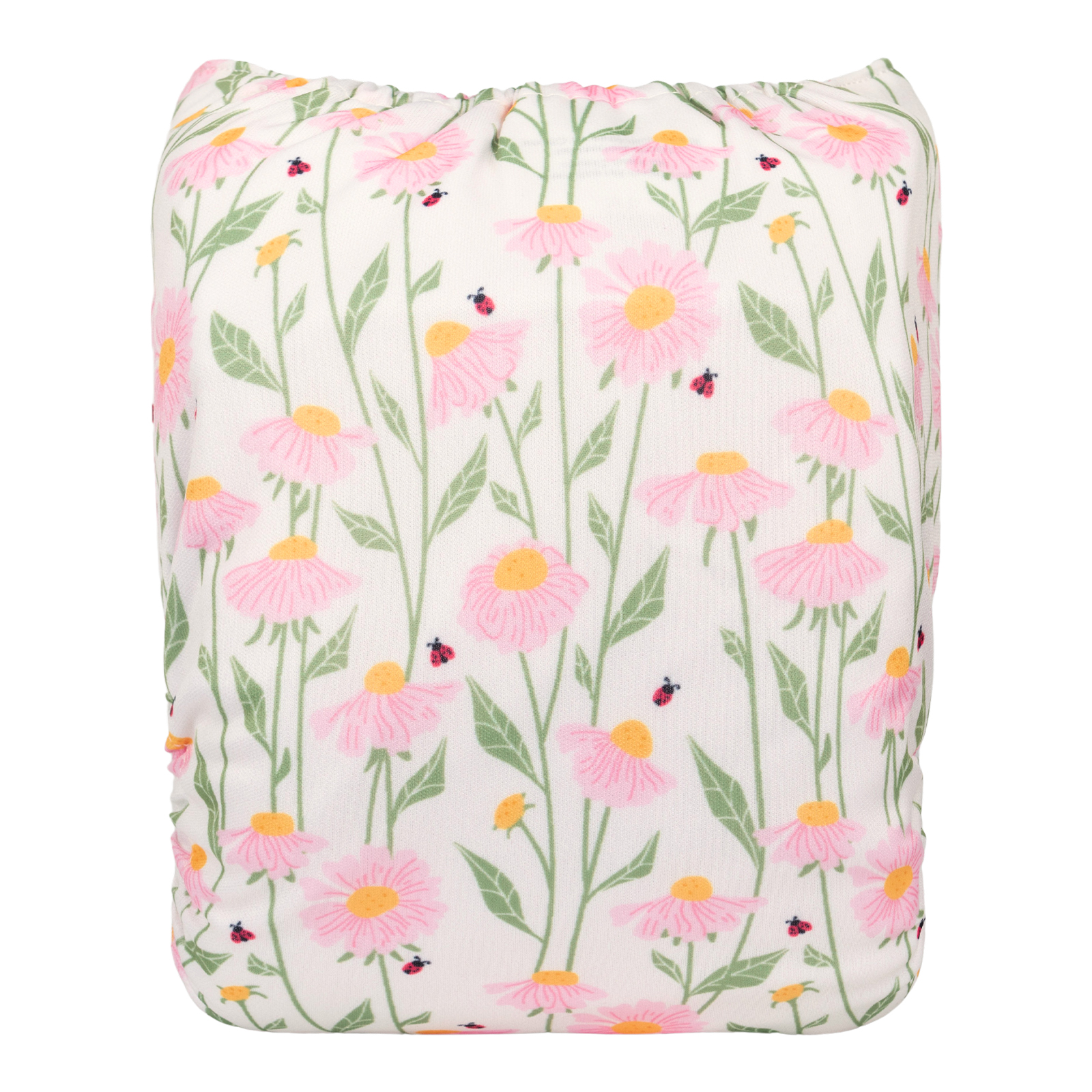 ALVABABY Print Cloth Diaper - One Size Adjustable Washable & Reusable Diaper for Babies and Toddlers (Flowers, H434A)