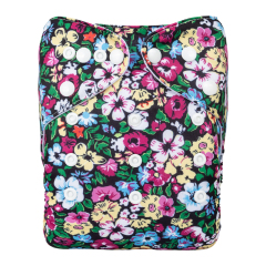ALVABABY One Size Print Pocket Cloth Diaper-Flowers(H437A)