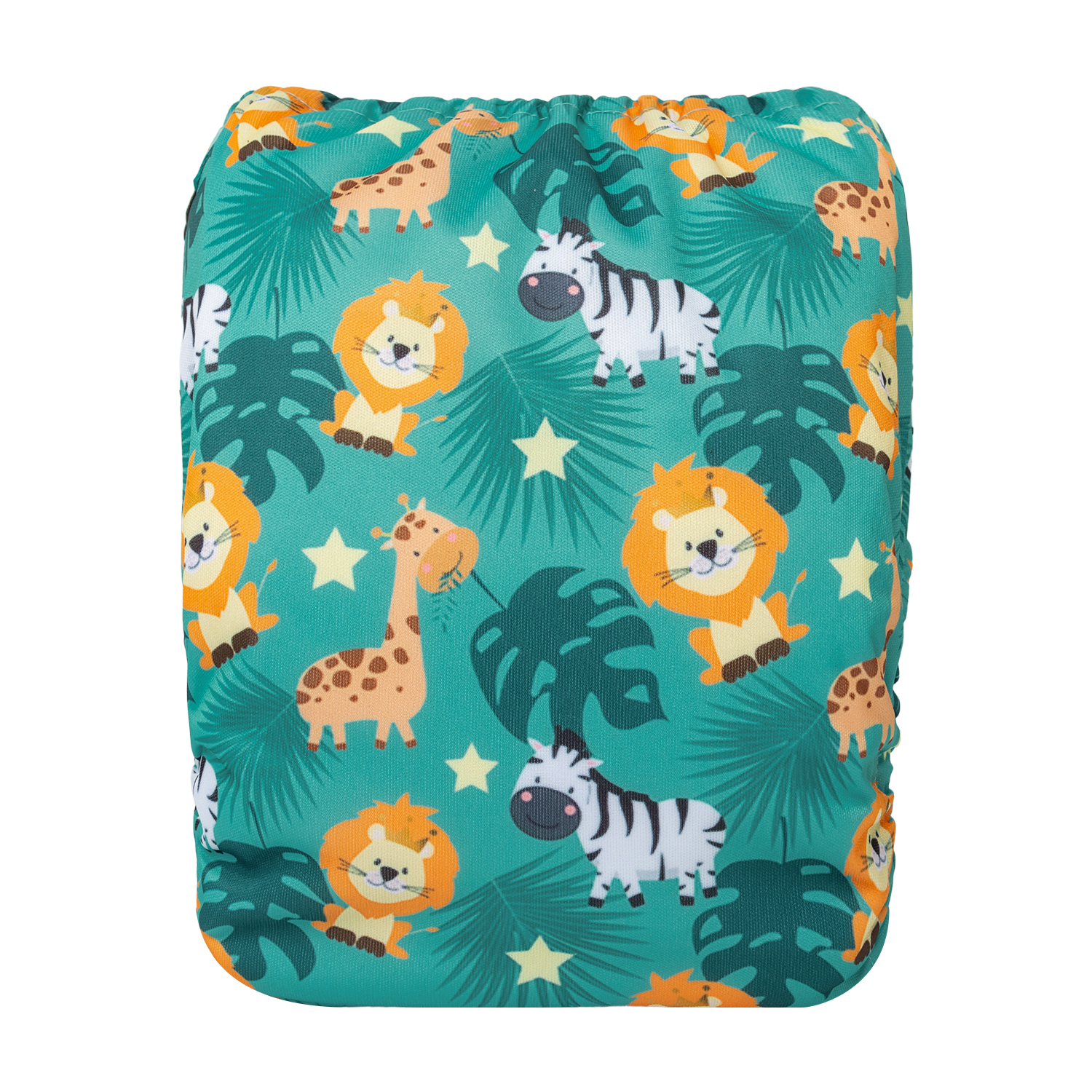 ALVABABY AWJ Lining Cloth Diaper with Tummy Panel for Babies -Lion(WJT-YDP195A)