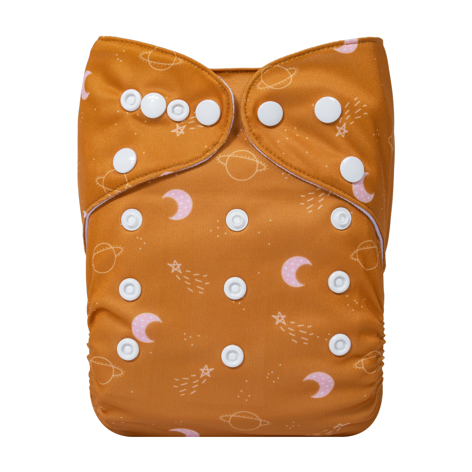 ALVABABY Print Cloth Diaper - One Size Adjustable Washable & Reusable Diaper for Babies and Toddlers (H443A)