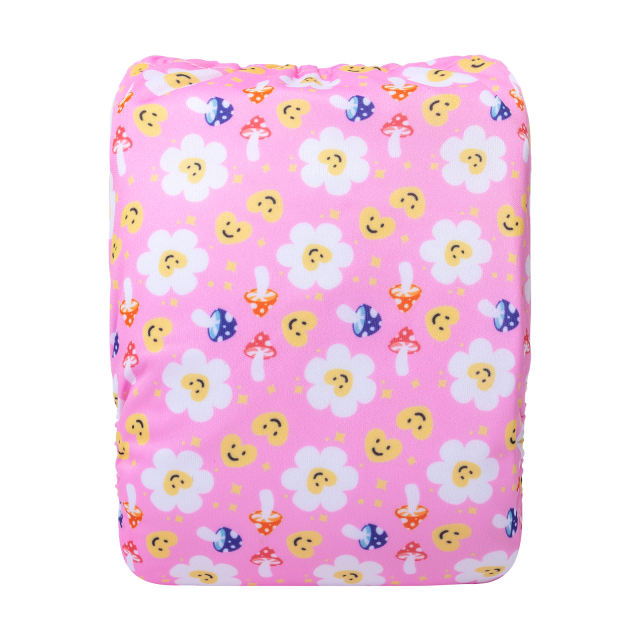 ALVABABY One Size Print Pocket Cloth Diaper-(H442A)