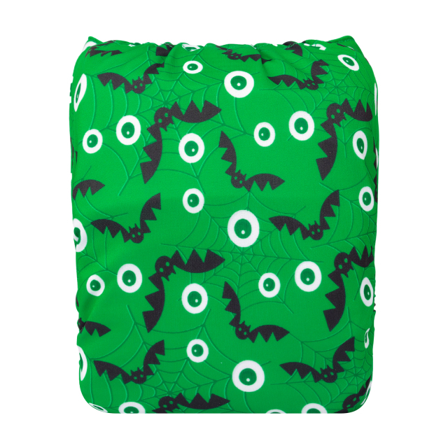 ALVABABY Halloween One Size  Printed Cloth Diaper -(Q82A)