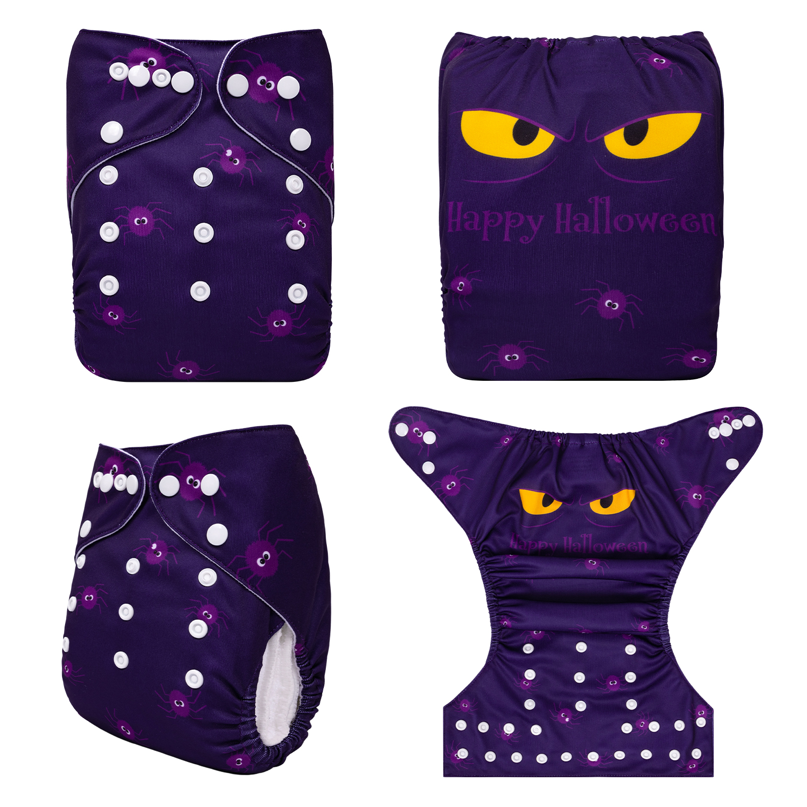 Halloween Cloth Diaper One Size Adjustable Reusable Diapers for Babies -(QD81A)