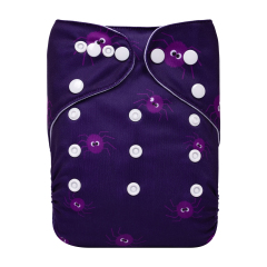 ALVABABY Halloween One Size Positioning Printed Cloth Diaper -(QD81A)