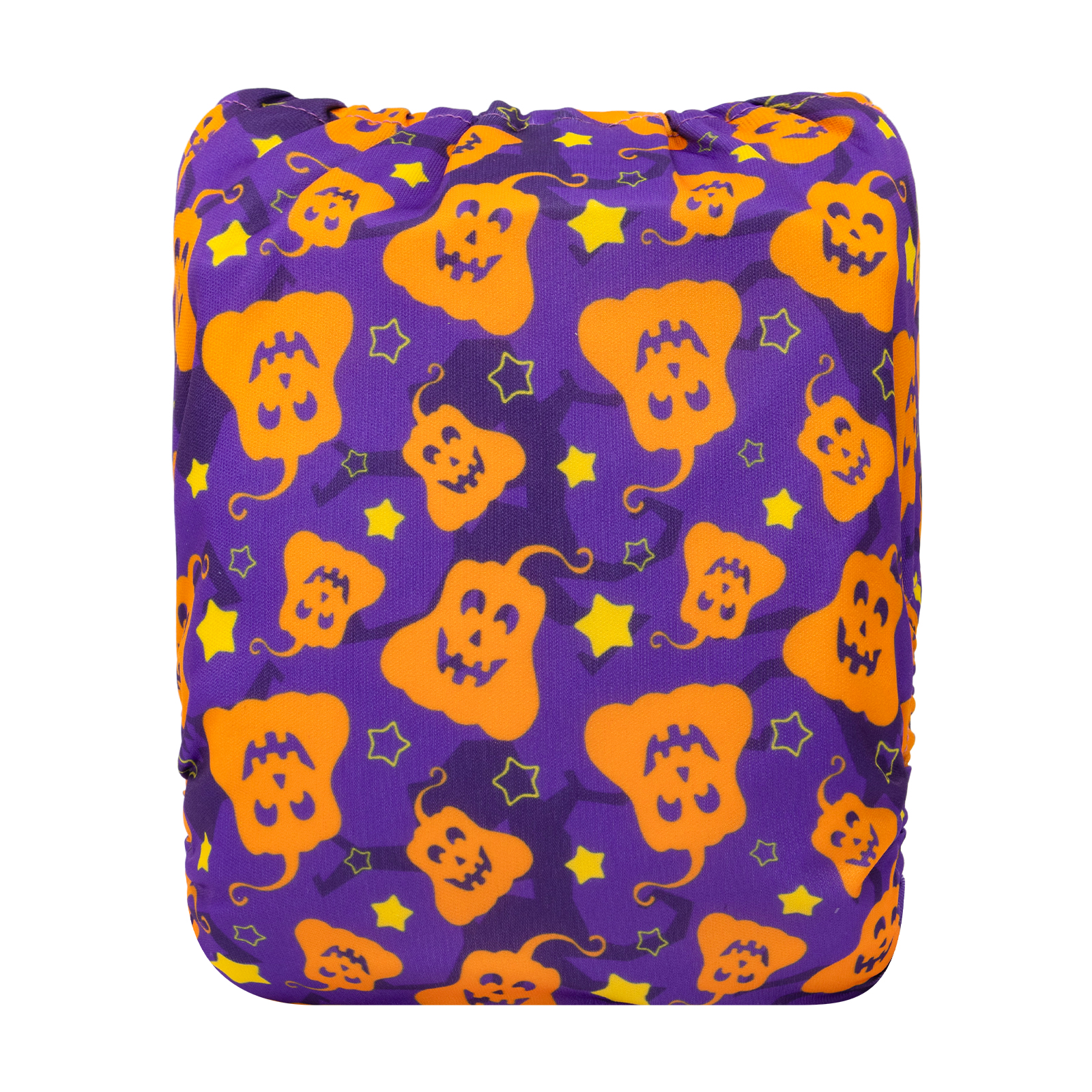 Halloween Cloth Diaper One Size Adjustable Reusable Diapers for Babies -Pumpkin(Q81A)