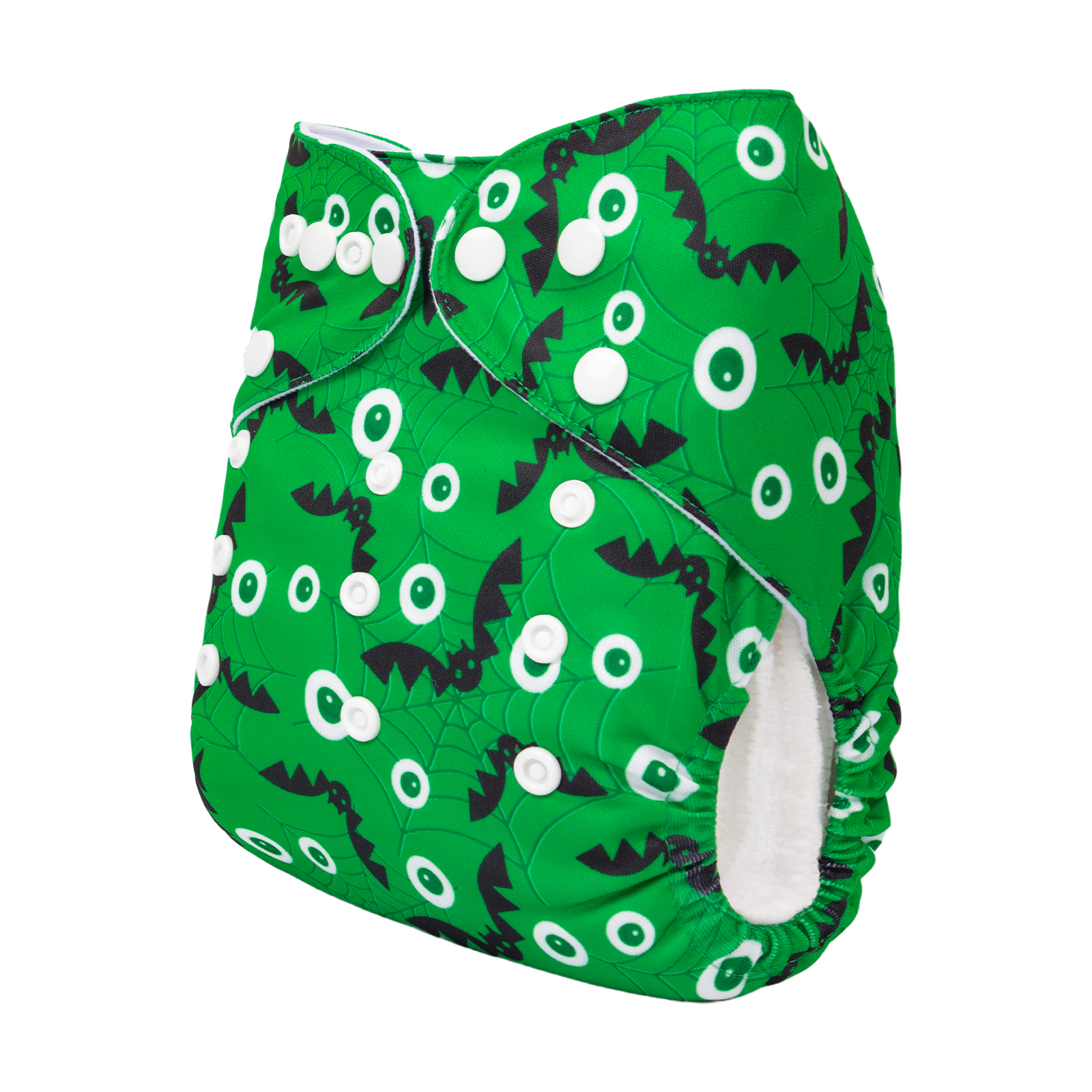 Halloween Cloth Diaper One Size Adjustable Reusable Diapers for Babies -Green(Q82A)
