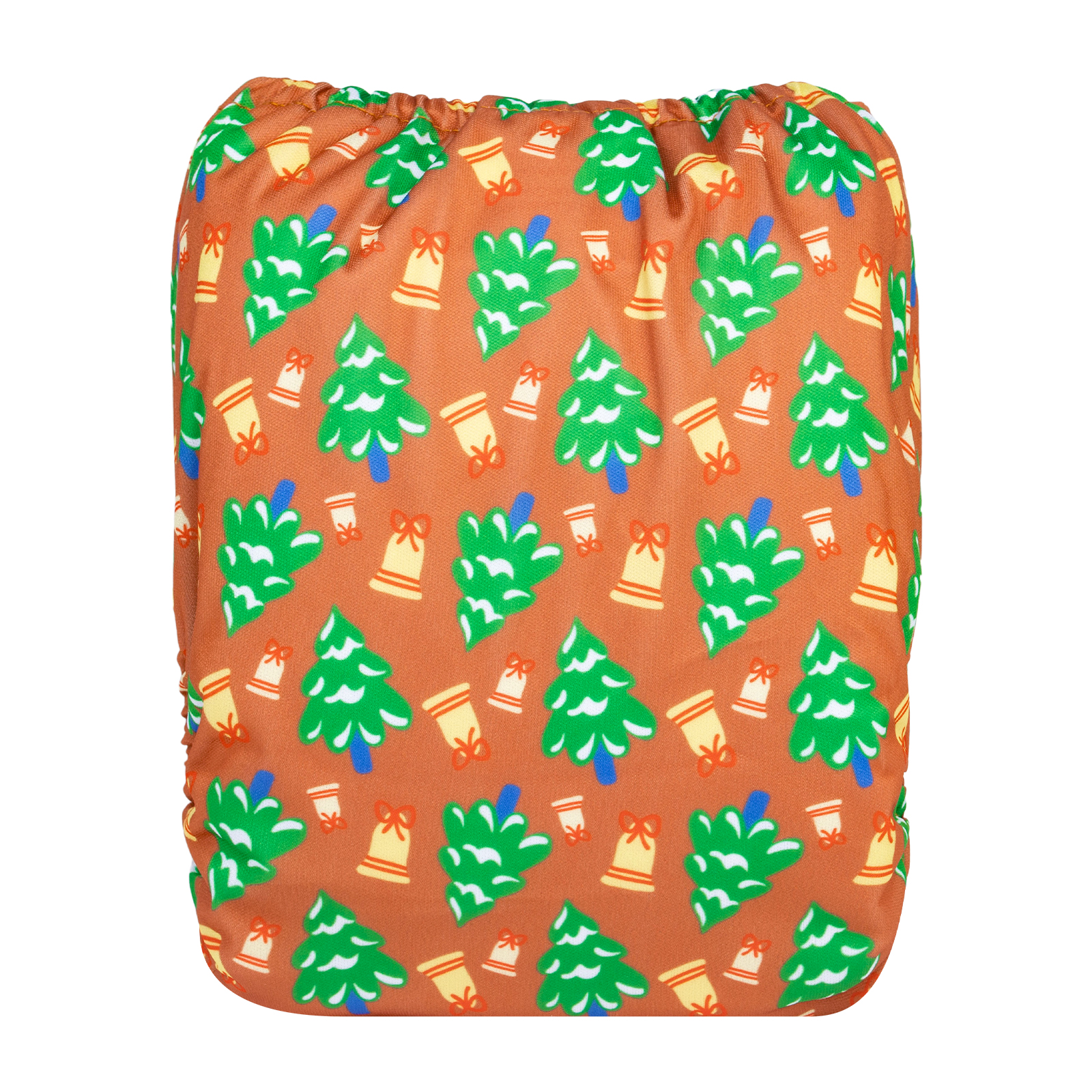 Christmas Cloth Diaper One Size Adjustable Reusable Diapers for Babies-Tree(Q85A)