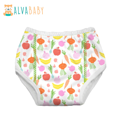 ALVABABY Cotton Training Pant Toddler Training Pant Training Underwear for Potty Training-Vegetables(XC-BS23A)