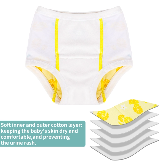 ALVABABY Cotton Training Pant Toddler Training Pant Training Underwear for Potty Training-(XC-BS22A)