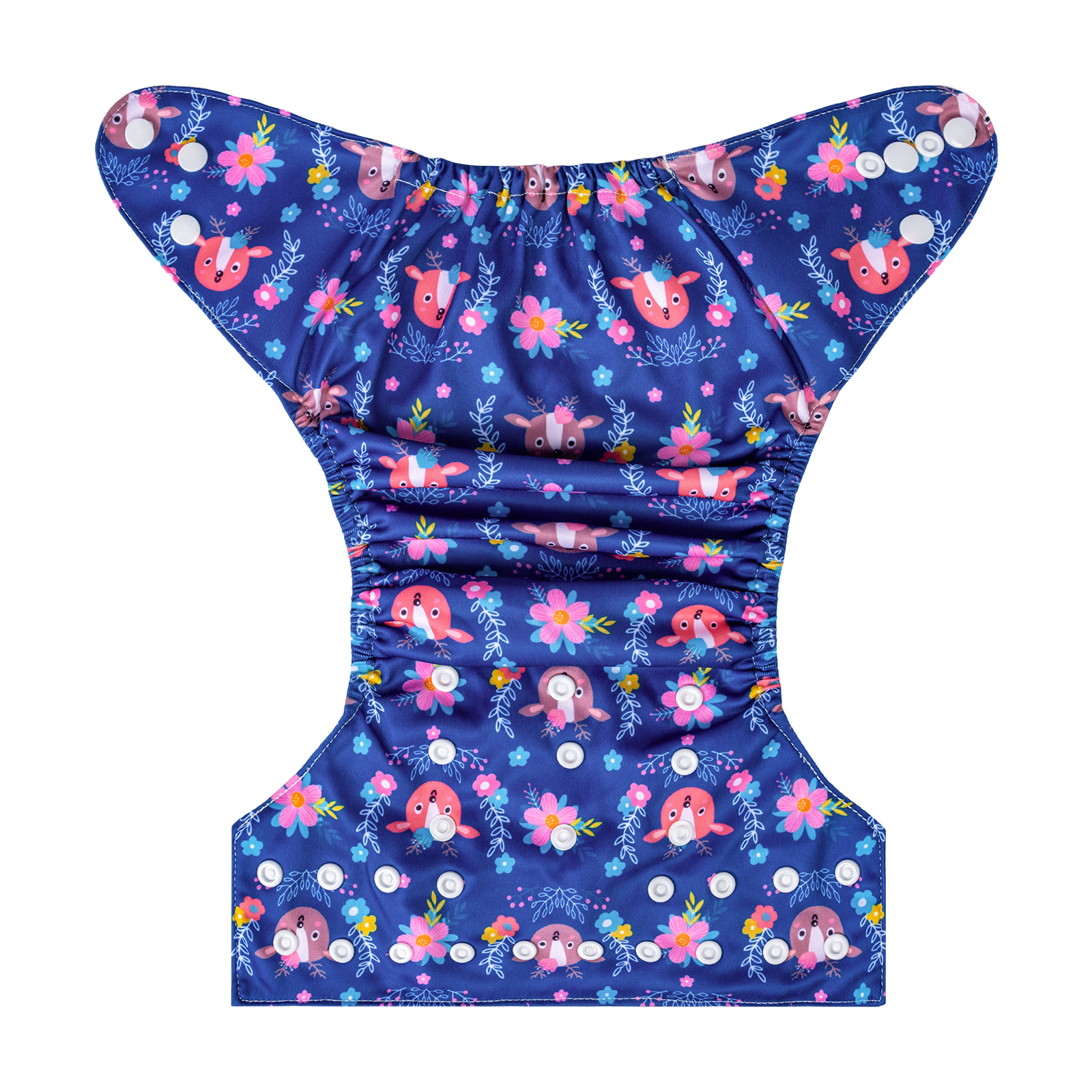 Christmas Cloth Diaper One Size Adjustable Reusable Diapers for Babies (Deer, YDP207A)