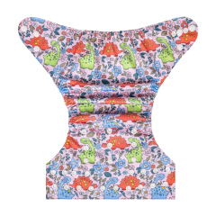ALVABABY One Size Print Pocket Cloth Diaper-(H444A)