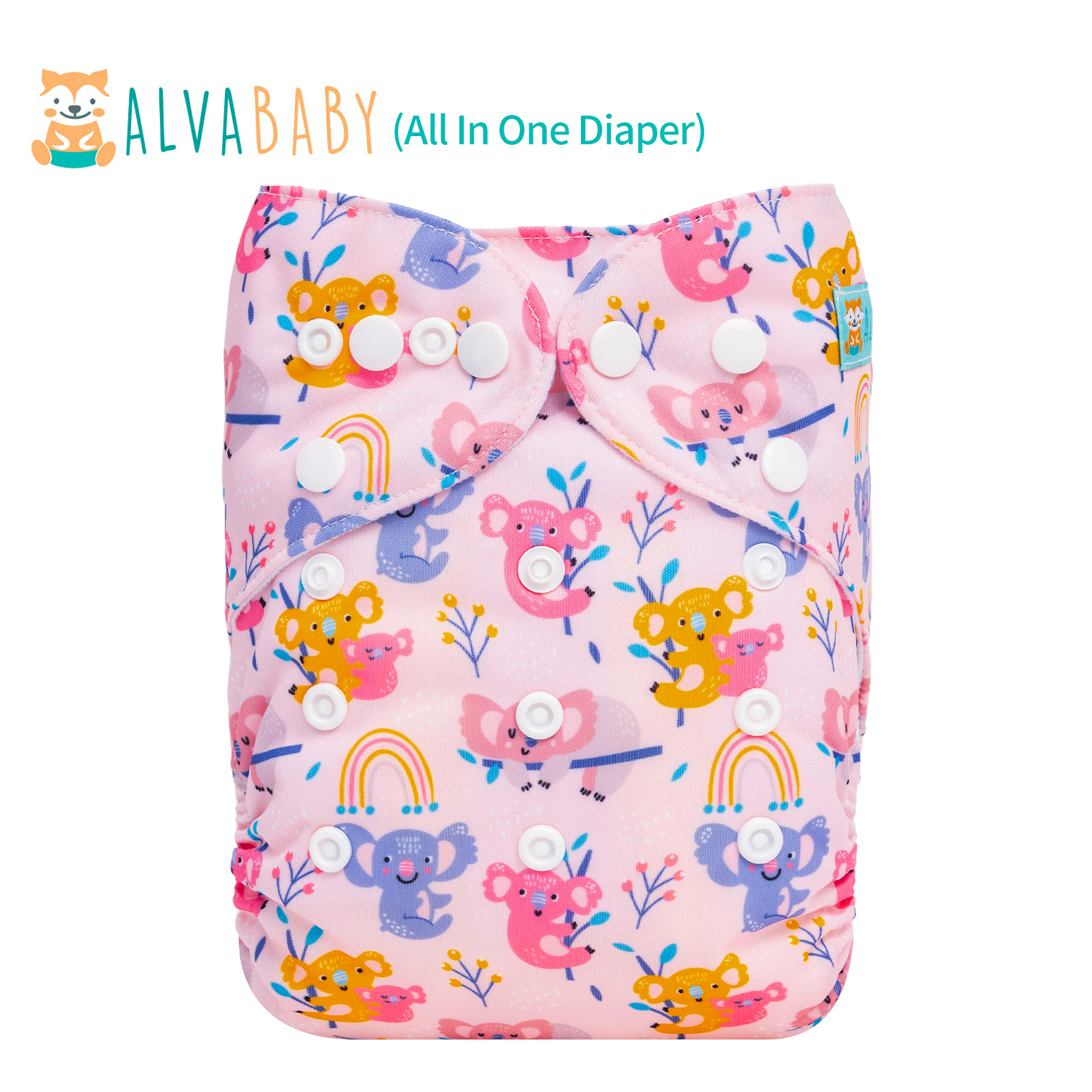 AllinOne Cloth Diapers Reusable & EcoFriendly Baby Diapers ALVABABY