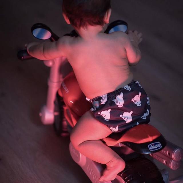 ALVABABY One Size Print Pocket Cloth Diaper (H064A)