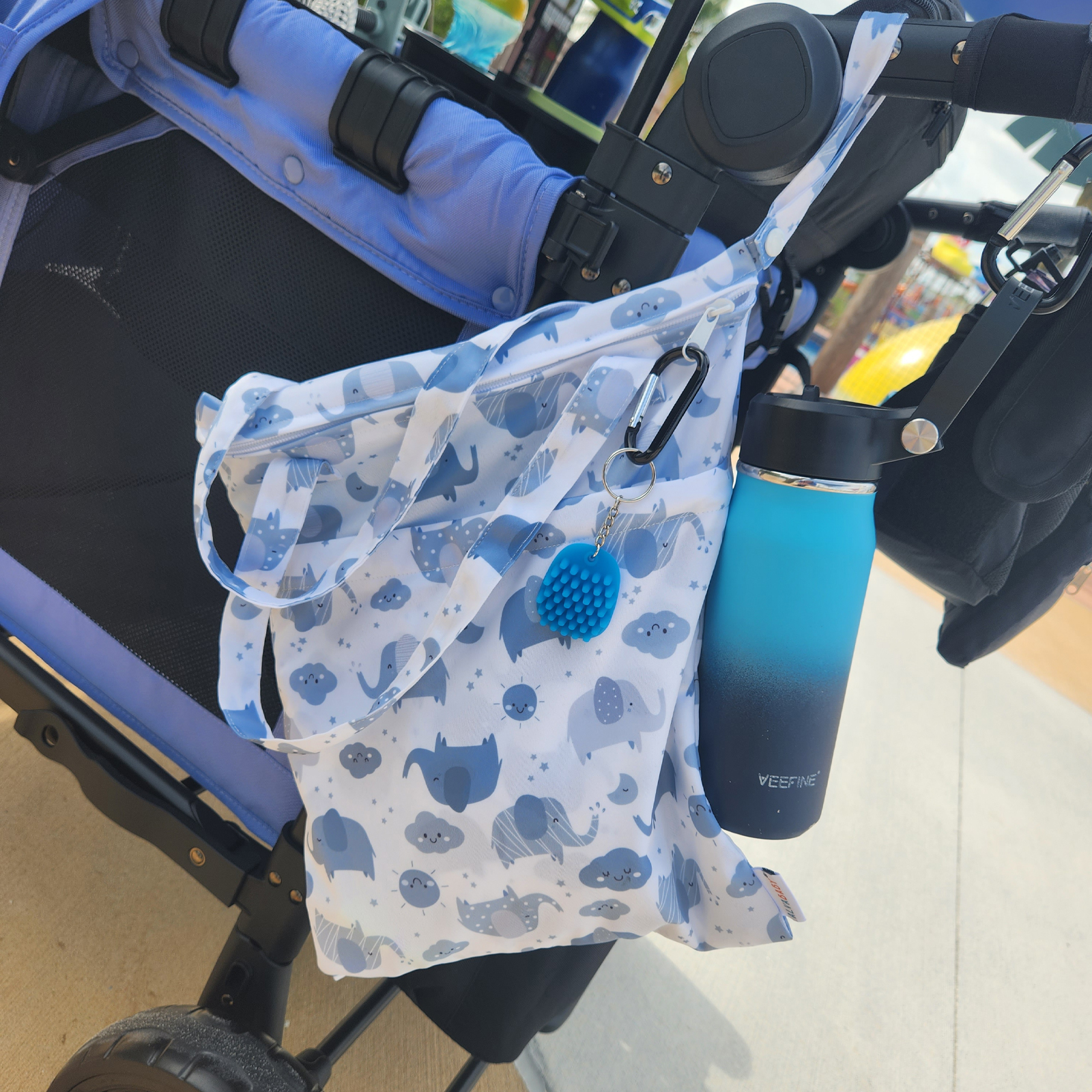 (Various Patterns) Tote Bags with Durable Handle, Diaper Wet Dry Bags