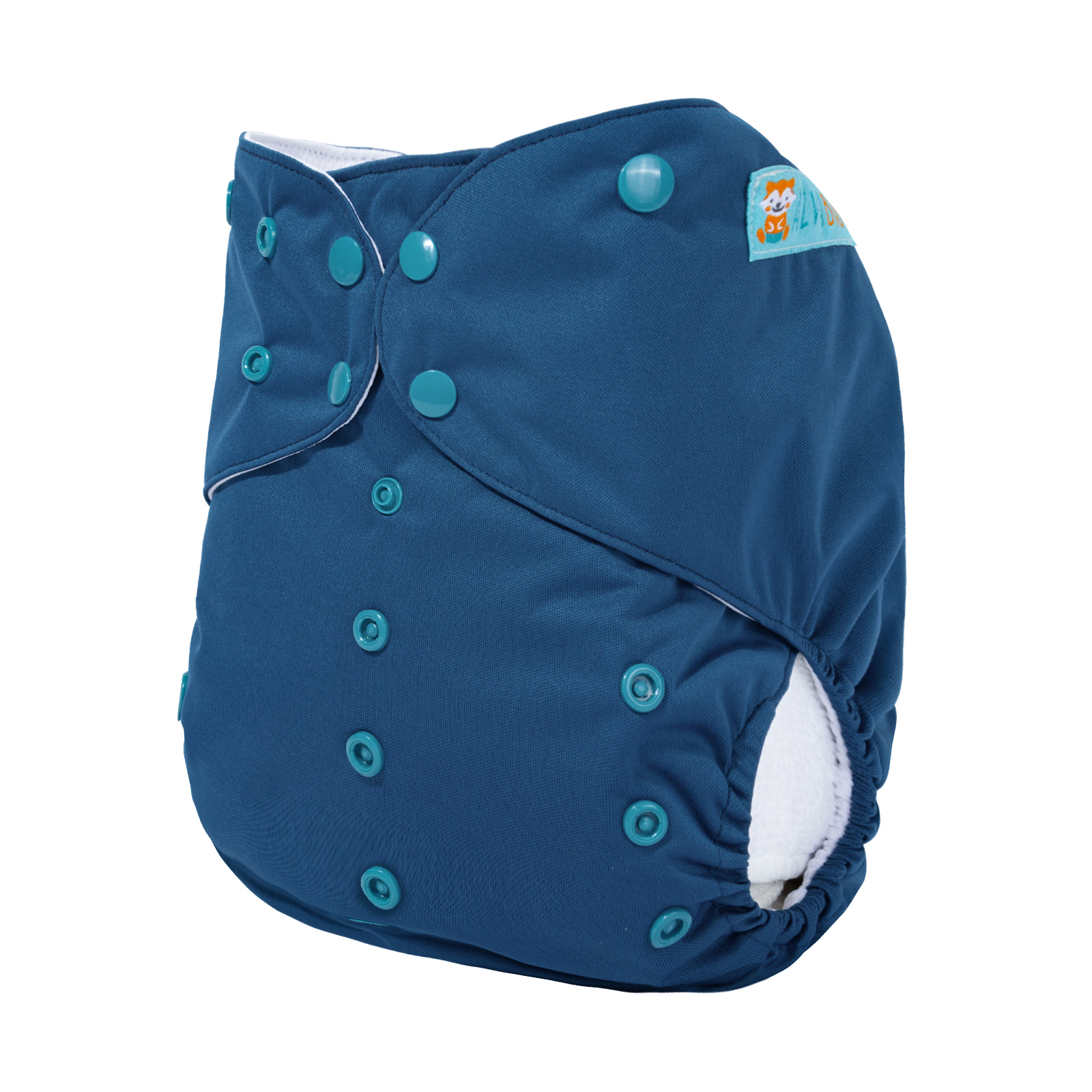 Big Size Cloth Diaper with AWJ Lining & Tummy Panel | Breathable & Ideal for Sensitive Skin (Navy Blue,ZWJT-B38A)