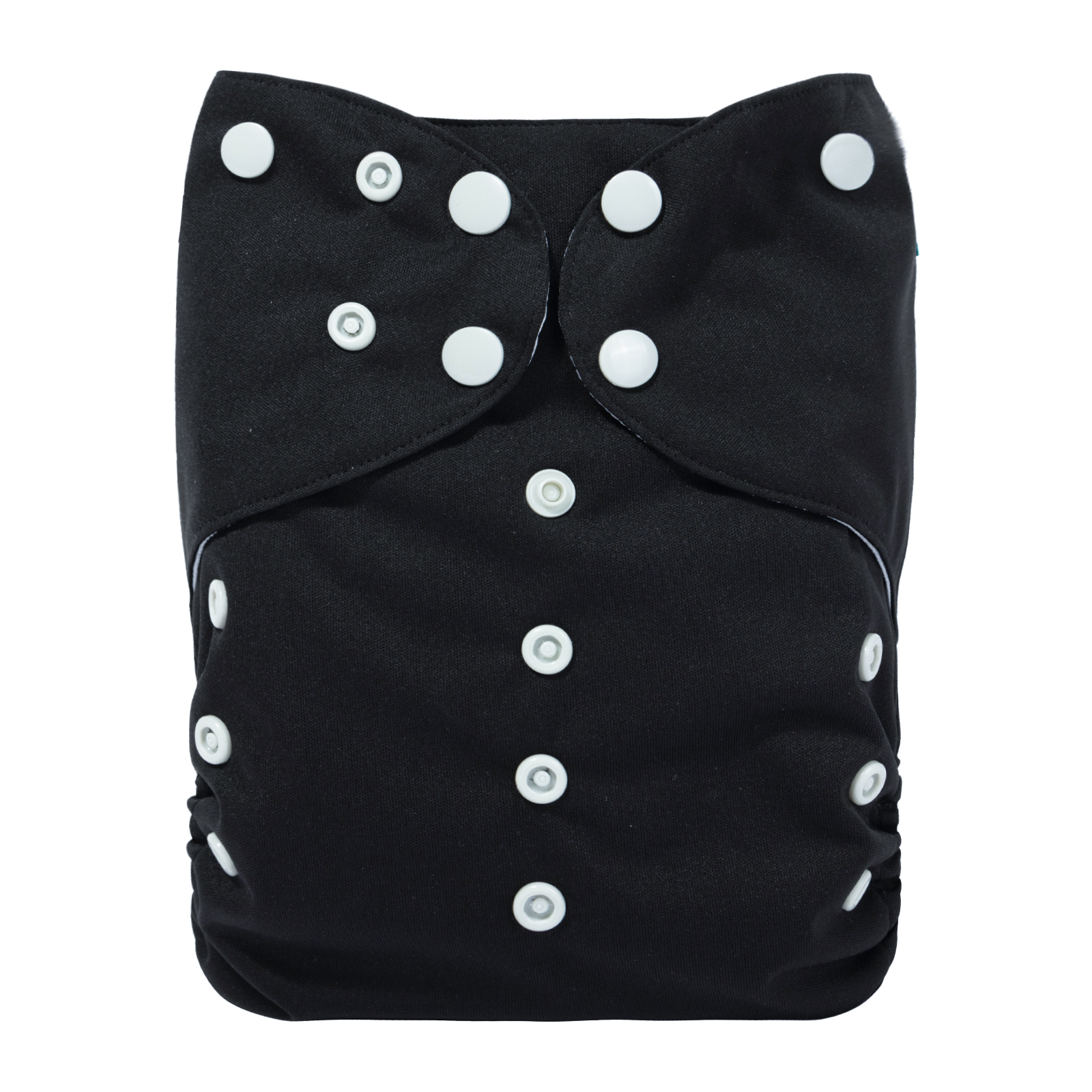 Big Size Cloth Diaper with AWJ Lining & Tummy Panel | Breathable & Ideal for Sensitive Skin (Black, ZWJT-B26A)