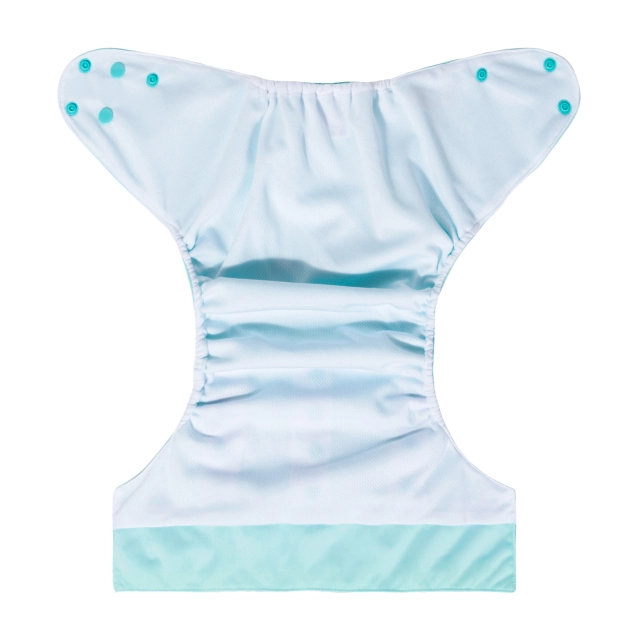 ALVABABY Big size AWJ Lining Cloth Diaper with Tummy Panel for Babies -(ZWJT-B02A)