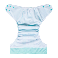 ALVABABY Big size AWJ Lining Cloth Diaper with Tummy Panel for Babies -(ZWJT-B02A)