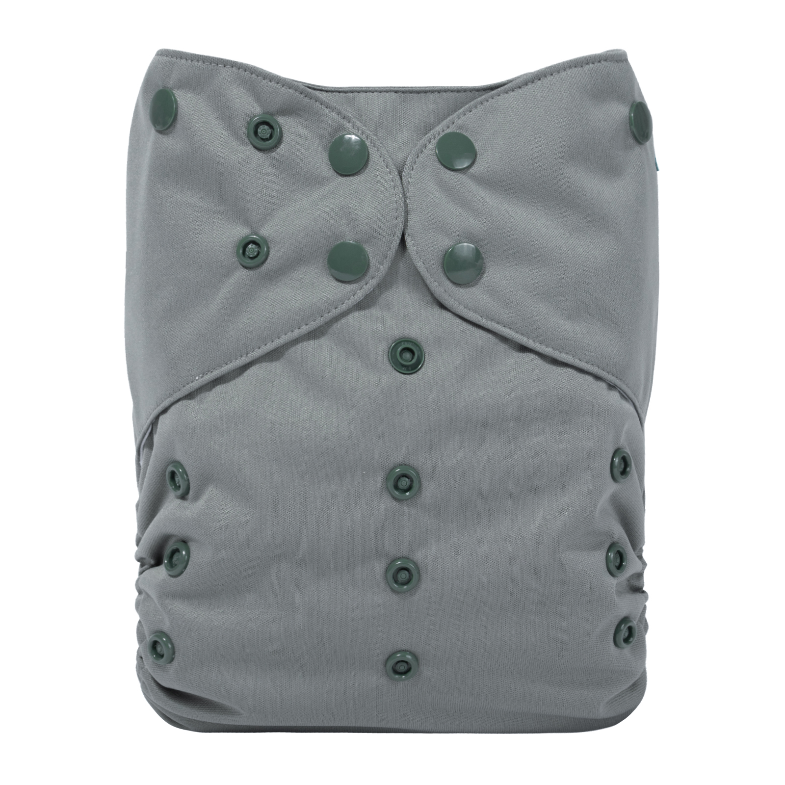 Big Size Cloth Diaper with AWJ Lining & Tummy Panel | Breathable & Ideal for Sensitive Skin (Grey, ZWJT-B29A)