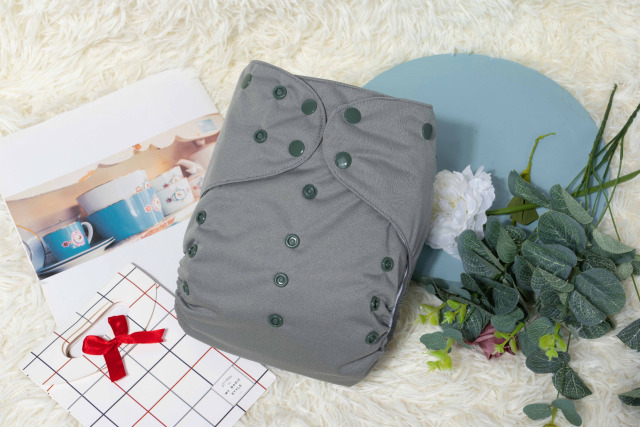 ALVABABY Big size AWJ Lining Cloth Diaper with Tummy Panel for Babies -(ZWJT-B29A)