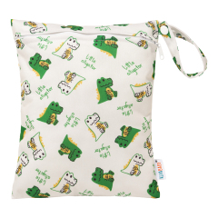 (All patterns)ALVABABY Wet Bag with Single Pocket Medium Size 20x25CM